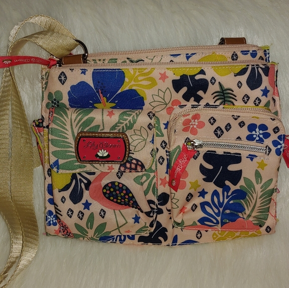 Lily Bloom "Tropical Pineapple" Crossbody Bag - Picture 8 of 8